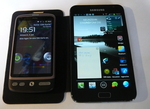 HTC Desire und Galaxy Note