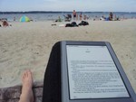 Kindle am Strand