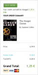 The Hunger Games Promo Checkout