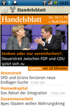Deutsche Zeitungen: Handelsblatt