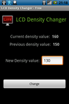 LCD Density Changer
